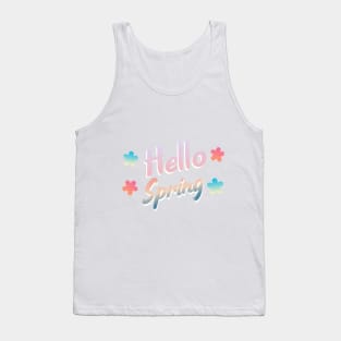 Hello Spring Colorful - Light ver. Tank Top